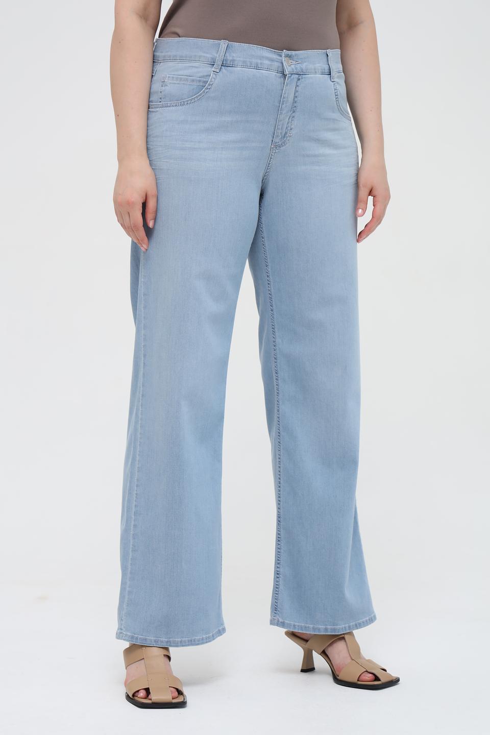 Джинсы Angels клеш голубые