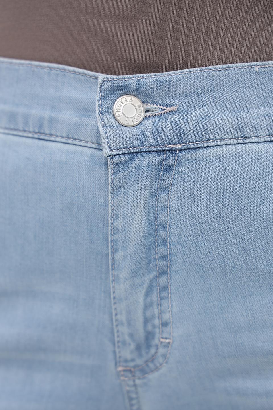 Джинсы Angels клеш голубые