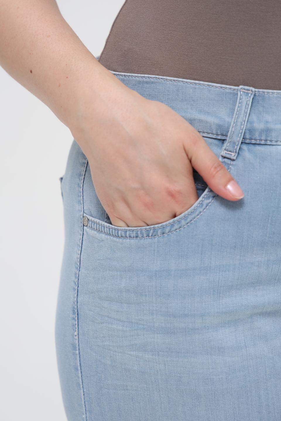 Джинсы Angels клеш голубые