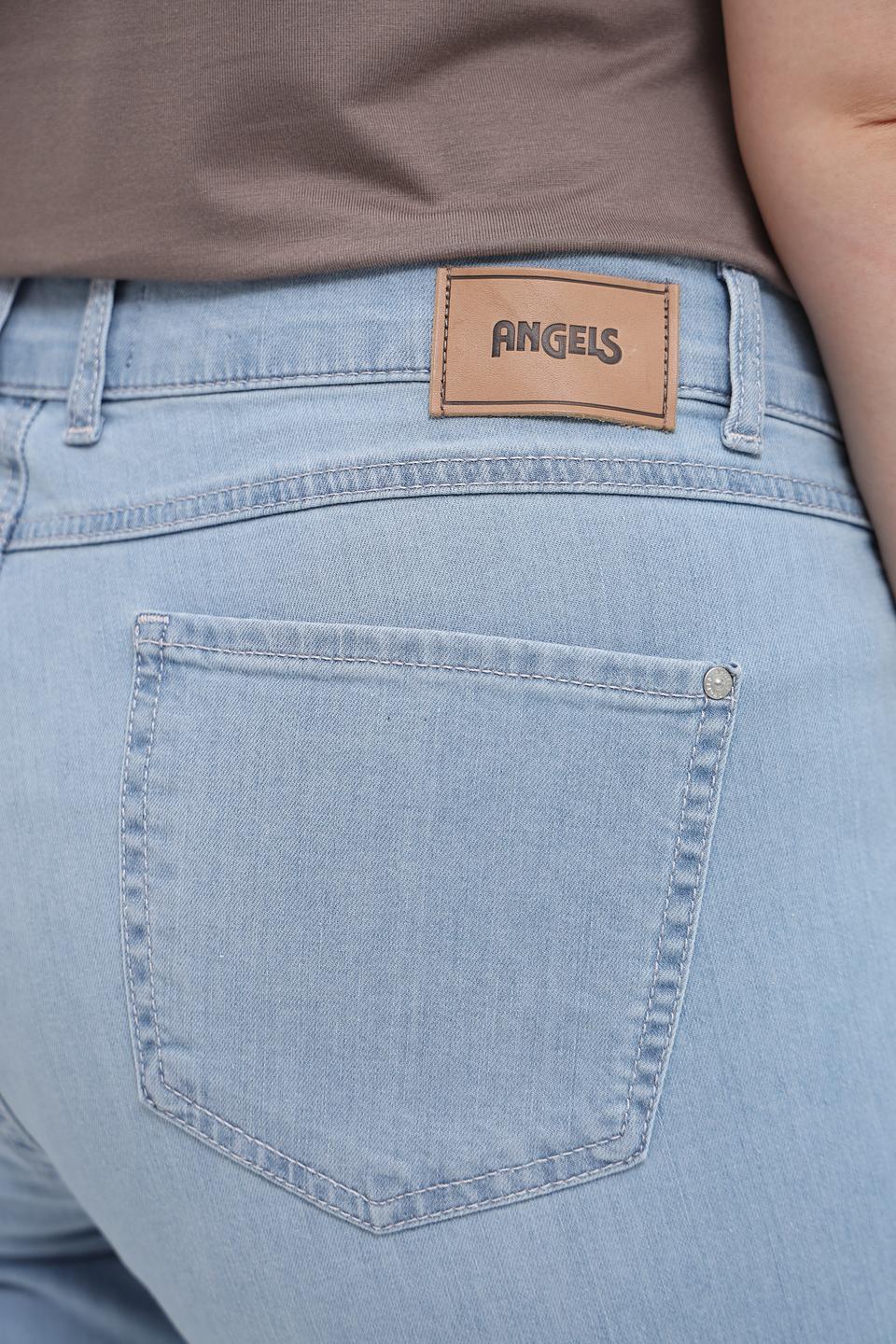 Джинсы Angels клеш голубые