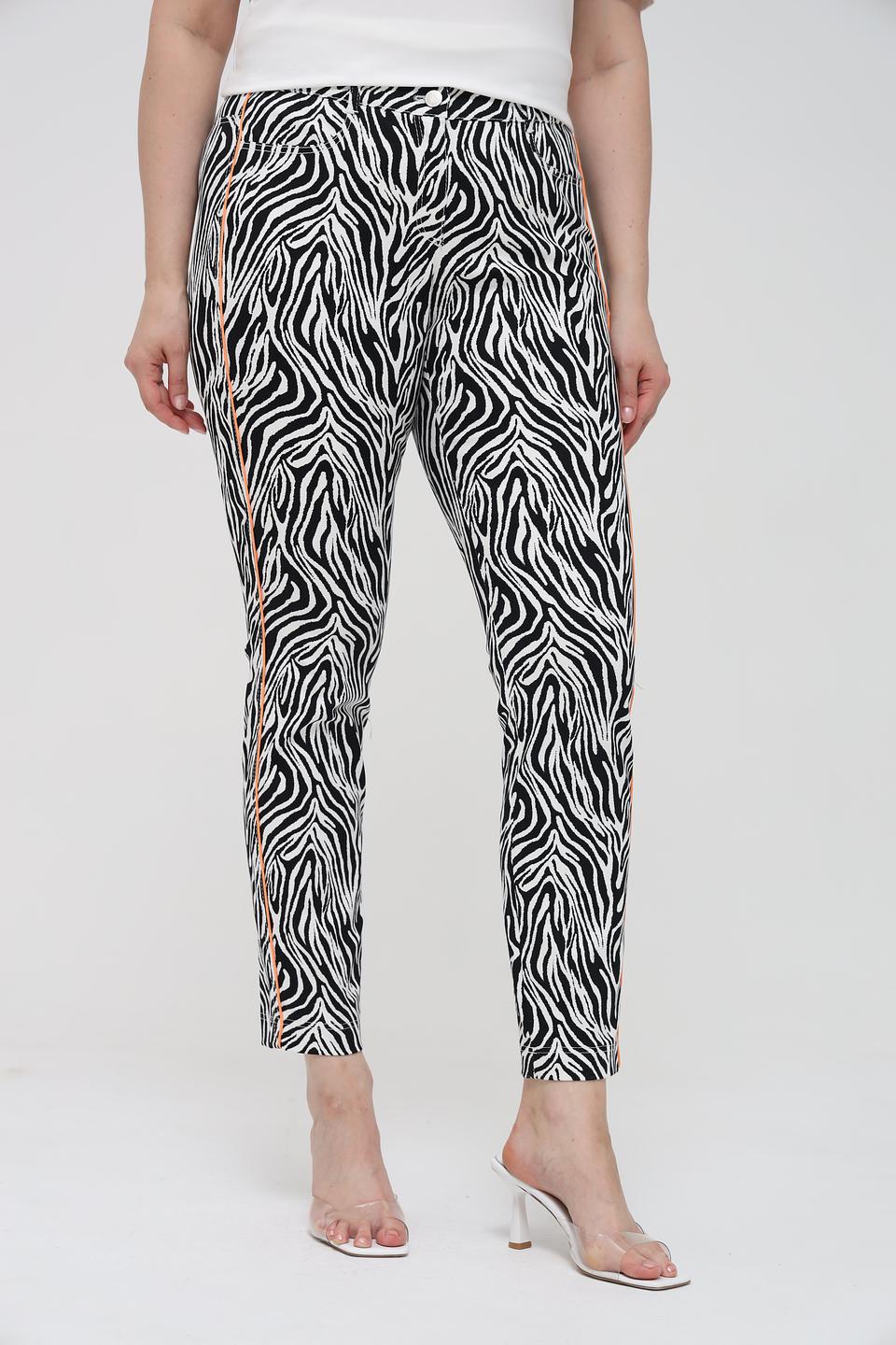 Джинсы Tuzzi приталенные зебра