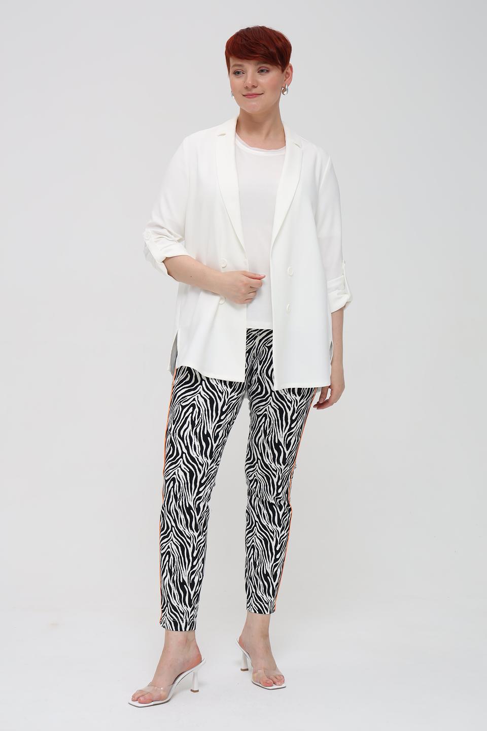 Джинсы Tuzzi приталенные зебра