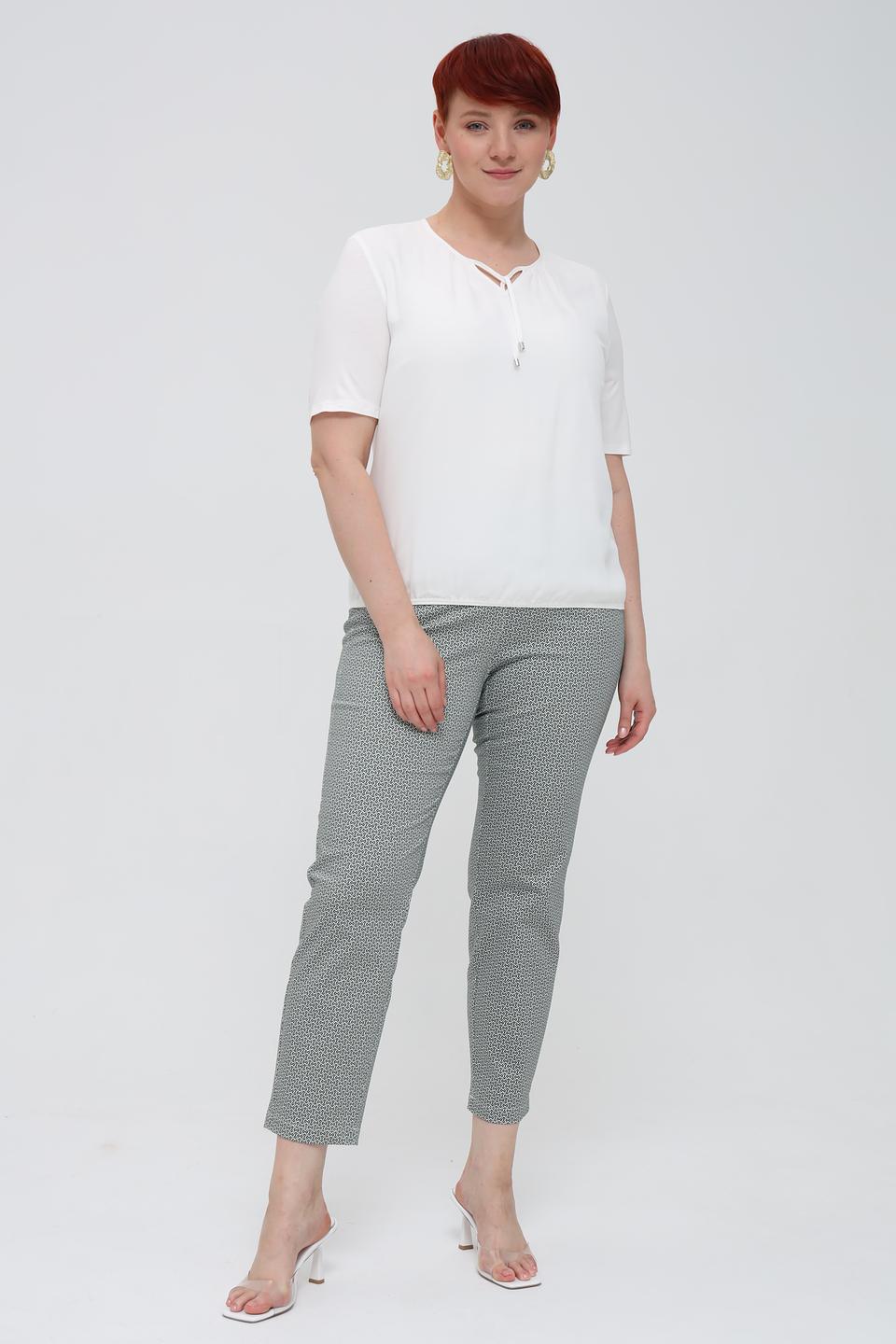 Брюки Frank Walder с принтом