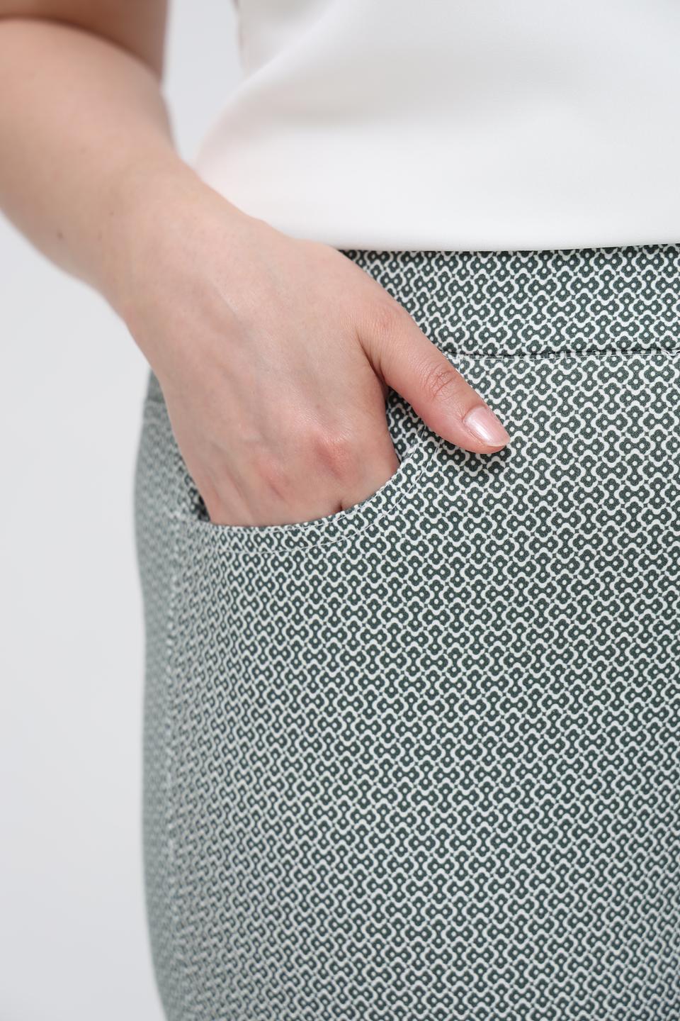 Брюки Frank Walder с принтом