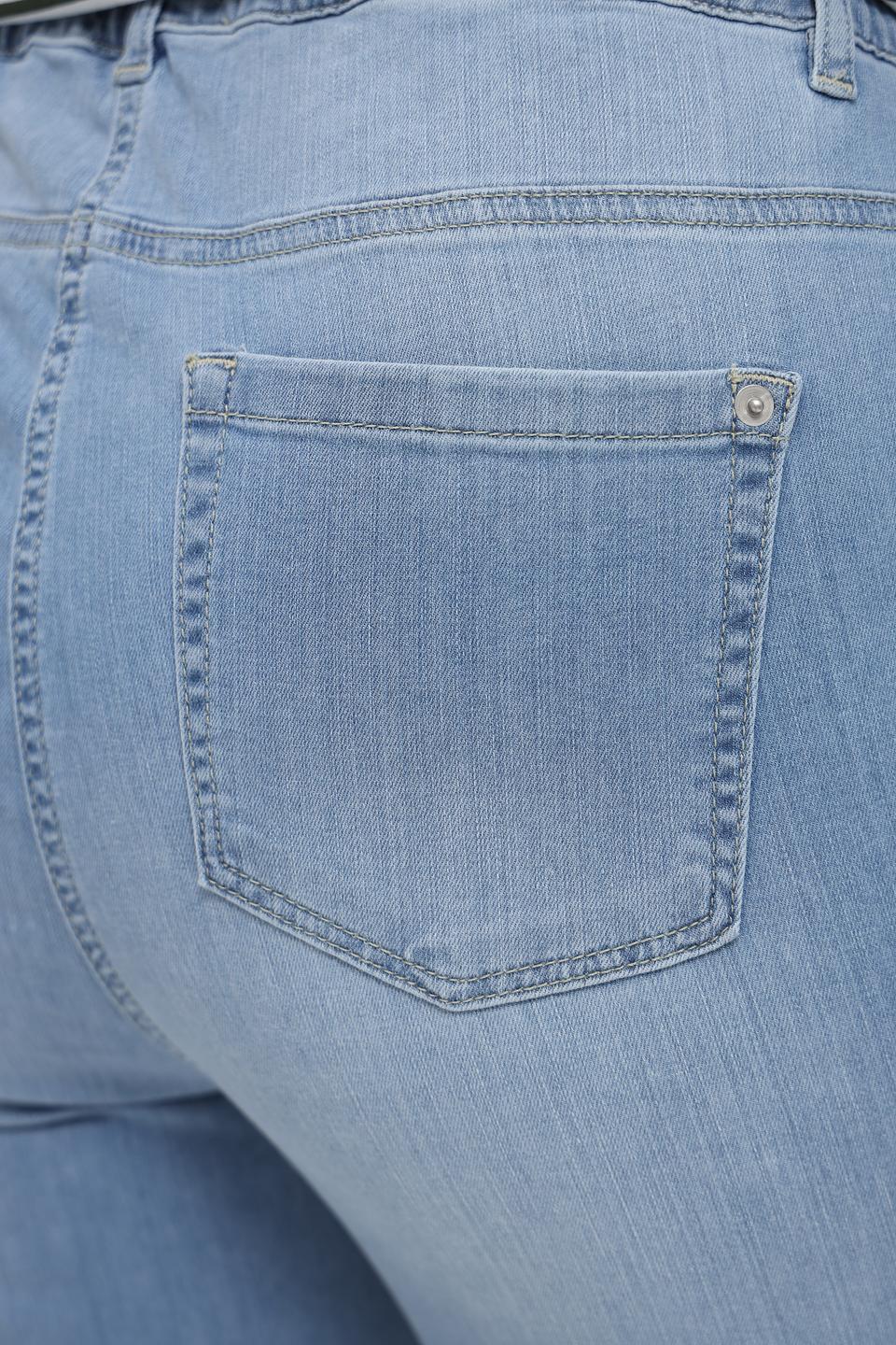 Джинсы капри Via Appia голубые