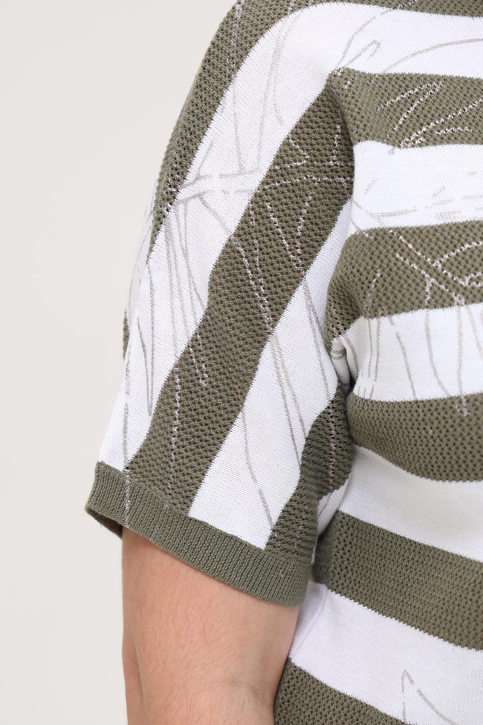 Пуловер Rabe collection в полоску