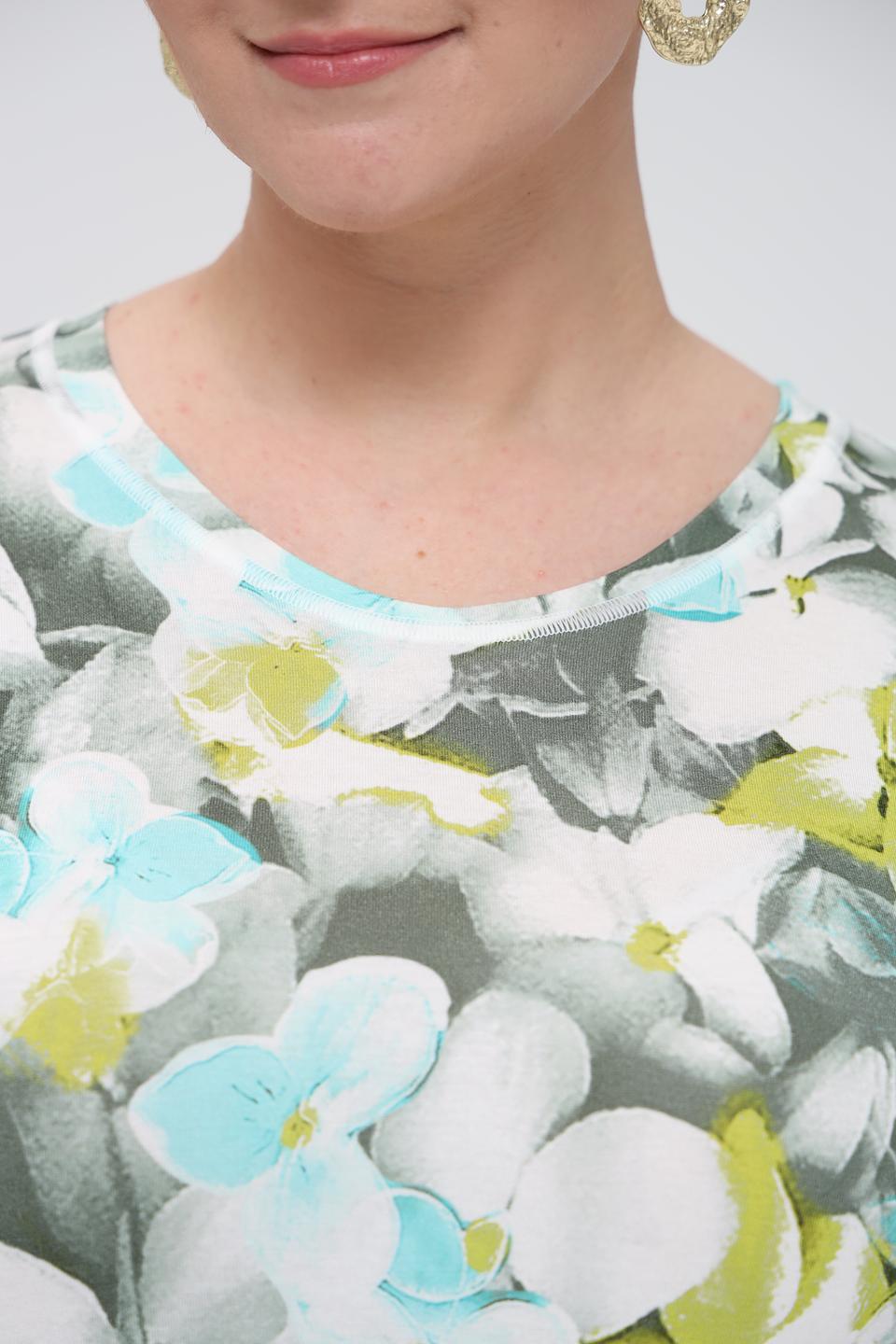 Футболка Frank Walder с цветочным принтом