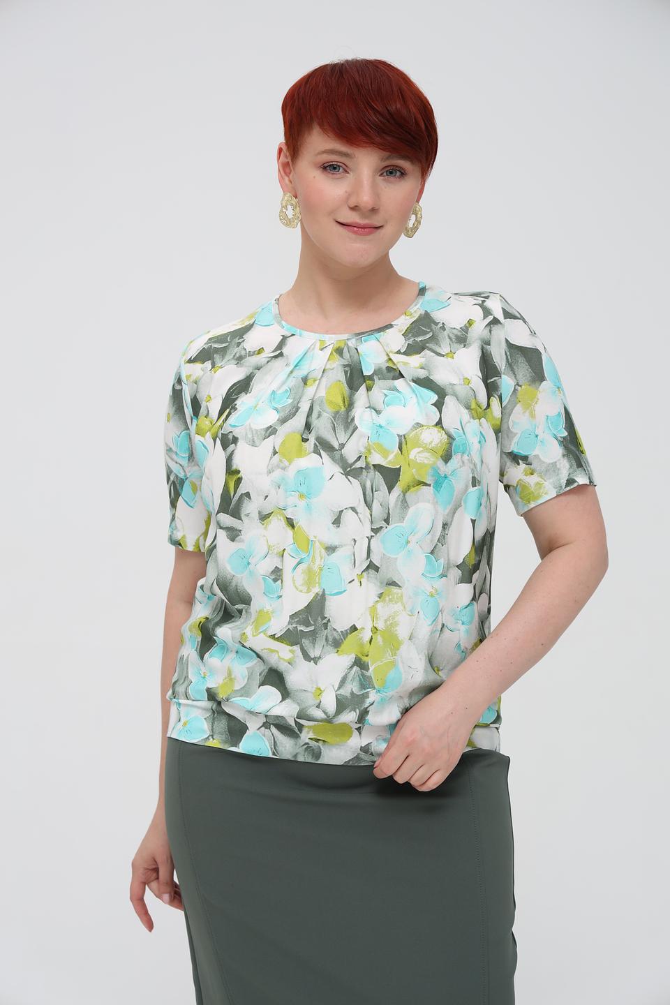 Блуза Frank Walder с цветочным принтом