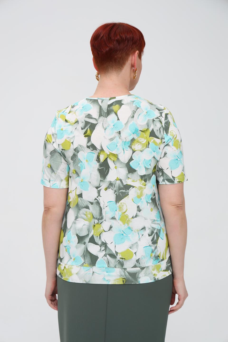 Блуза Frank Walder с цветочным принтом