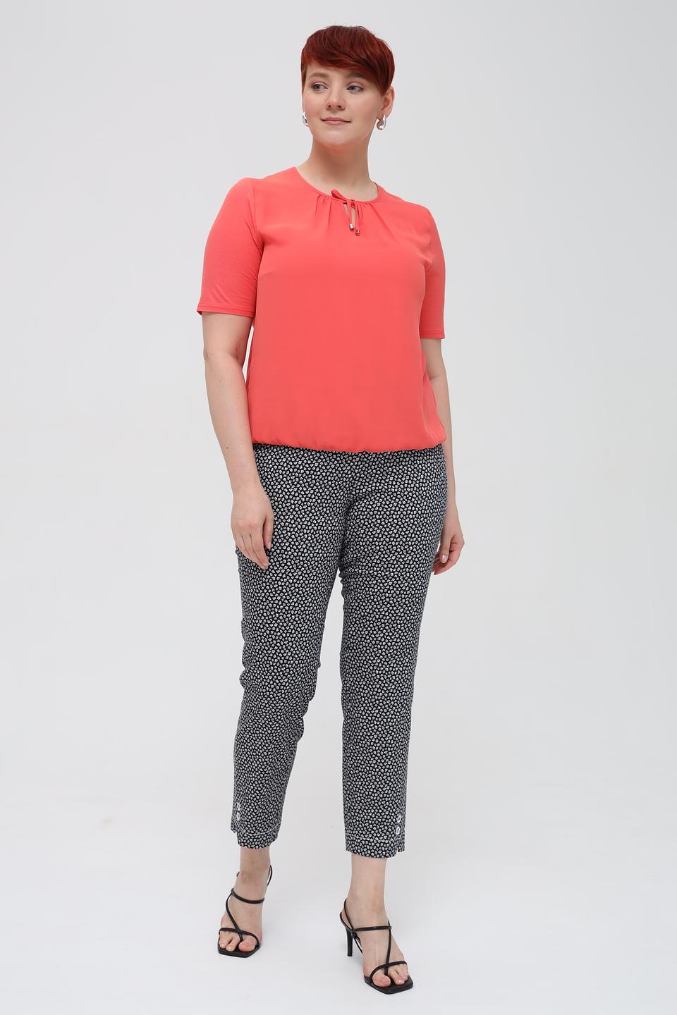 Брюки Frank Walder в мелкий принт