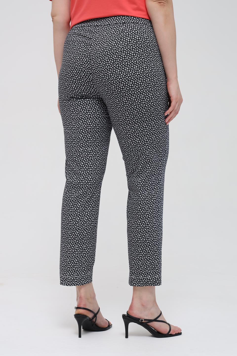 Брюки Frank Walder в мелкий принт
