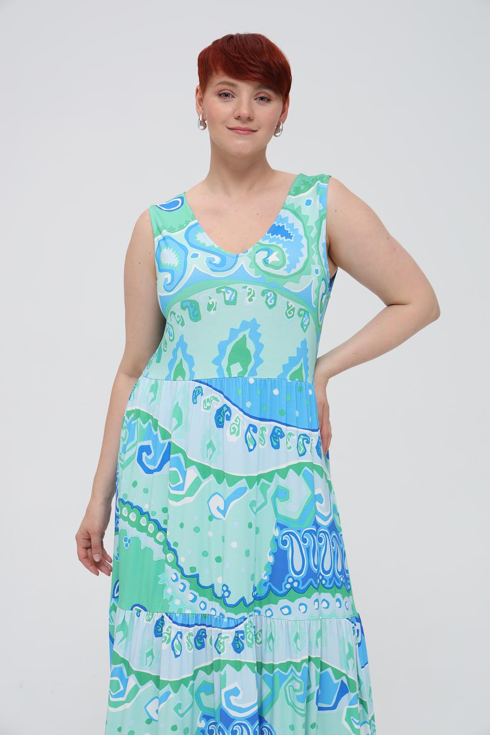 Платье Marc Aurel с принтом