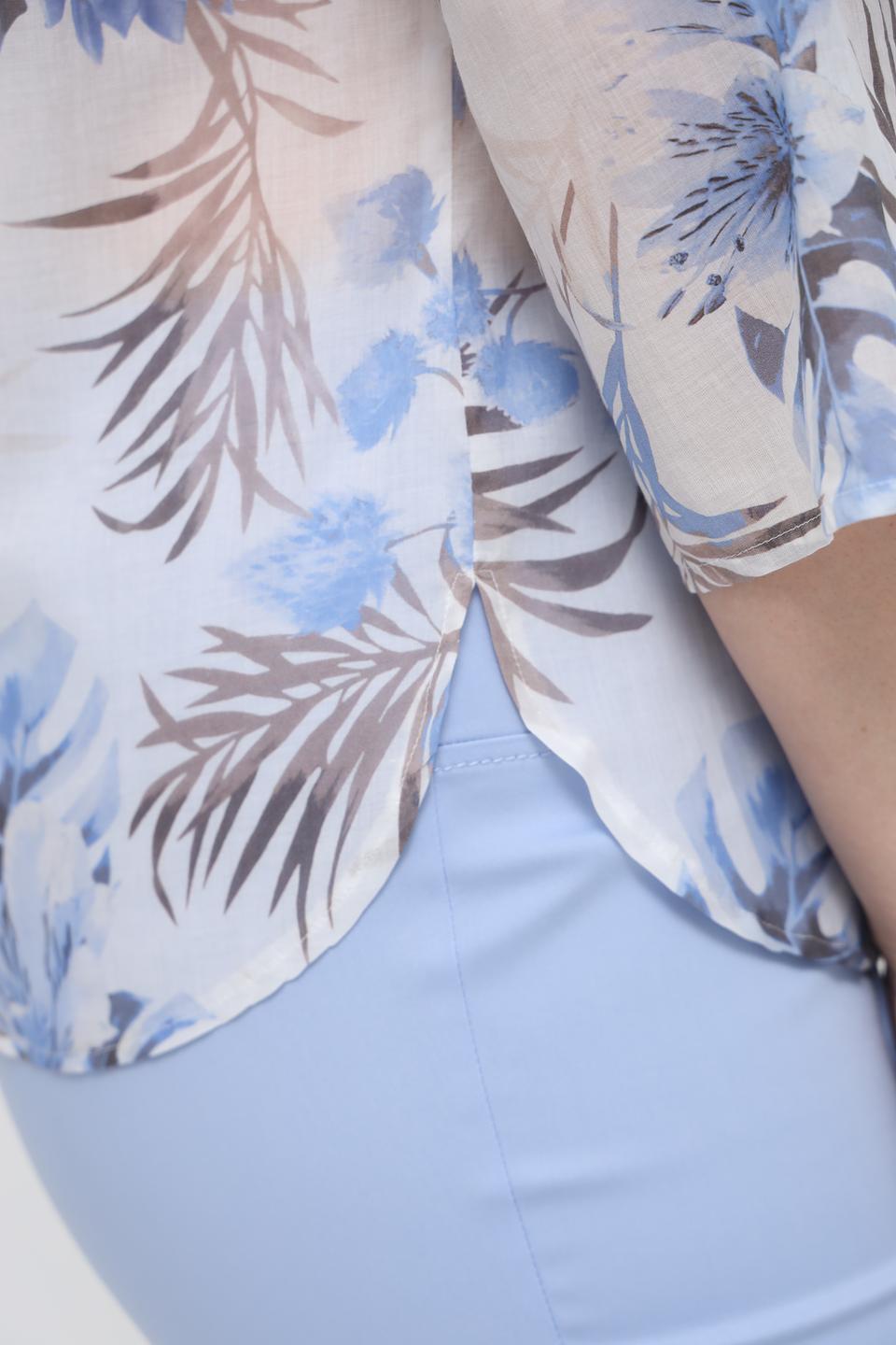 Блуза Frank Walder с цветочным принтом