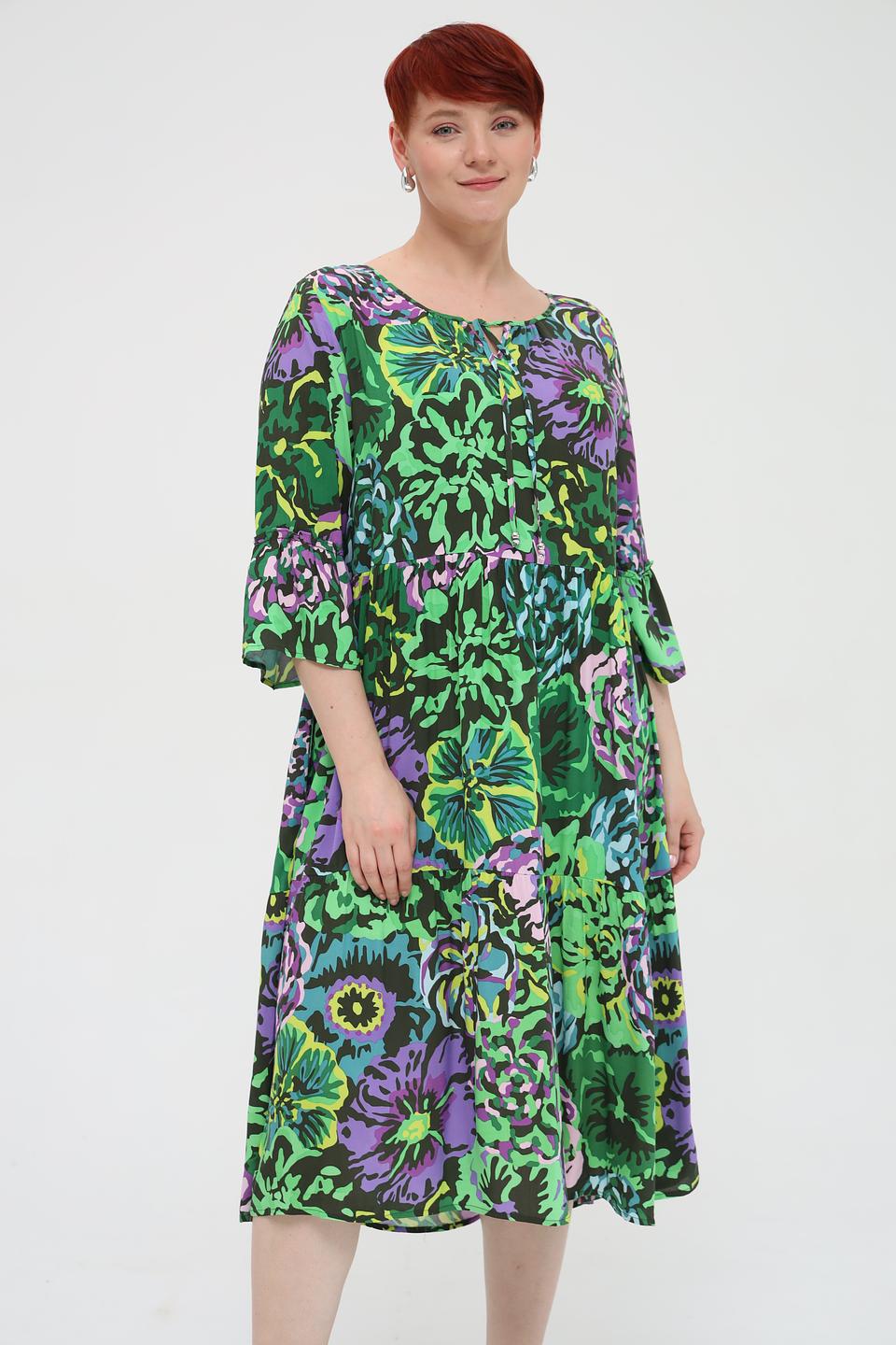 Платье Via Appia цветочный принт