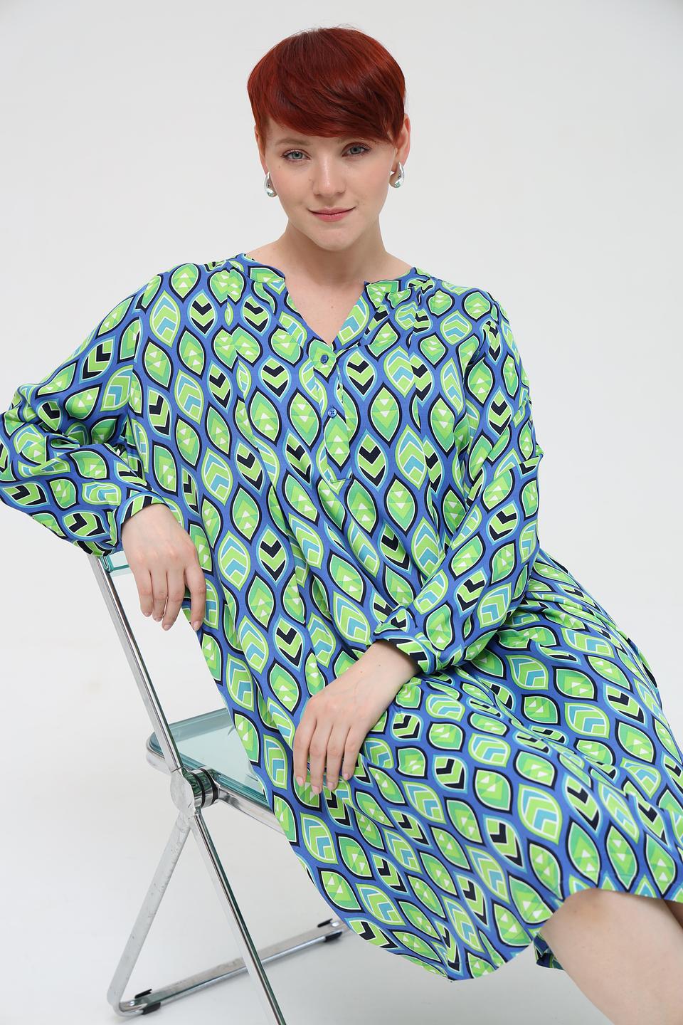 Платье Frapp с геометрическим принтом