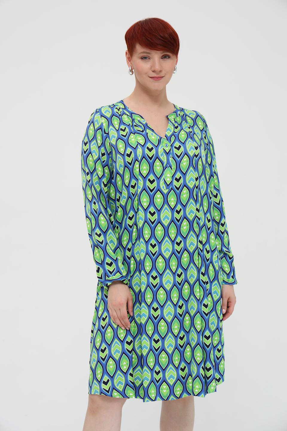 Платье Frapp с геометрическим принтом