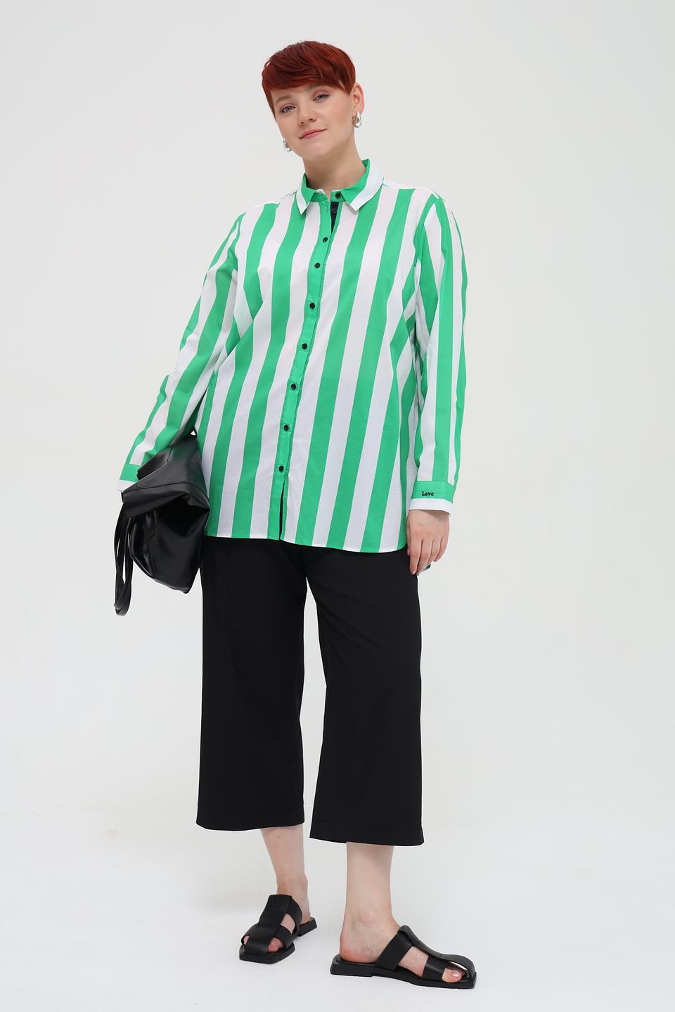 Рубашка Frapp в полоску