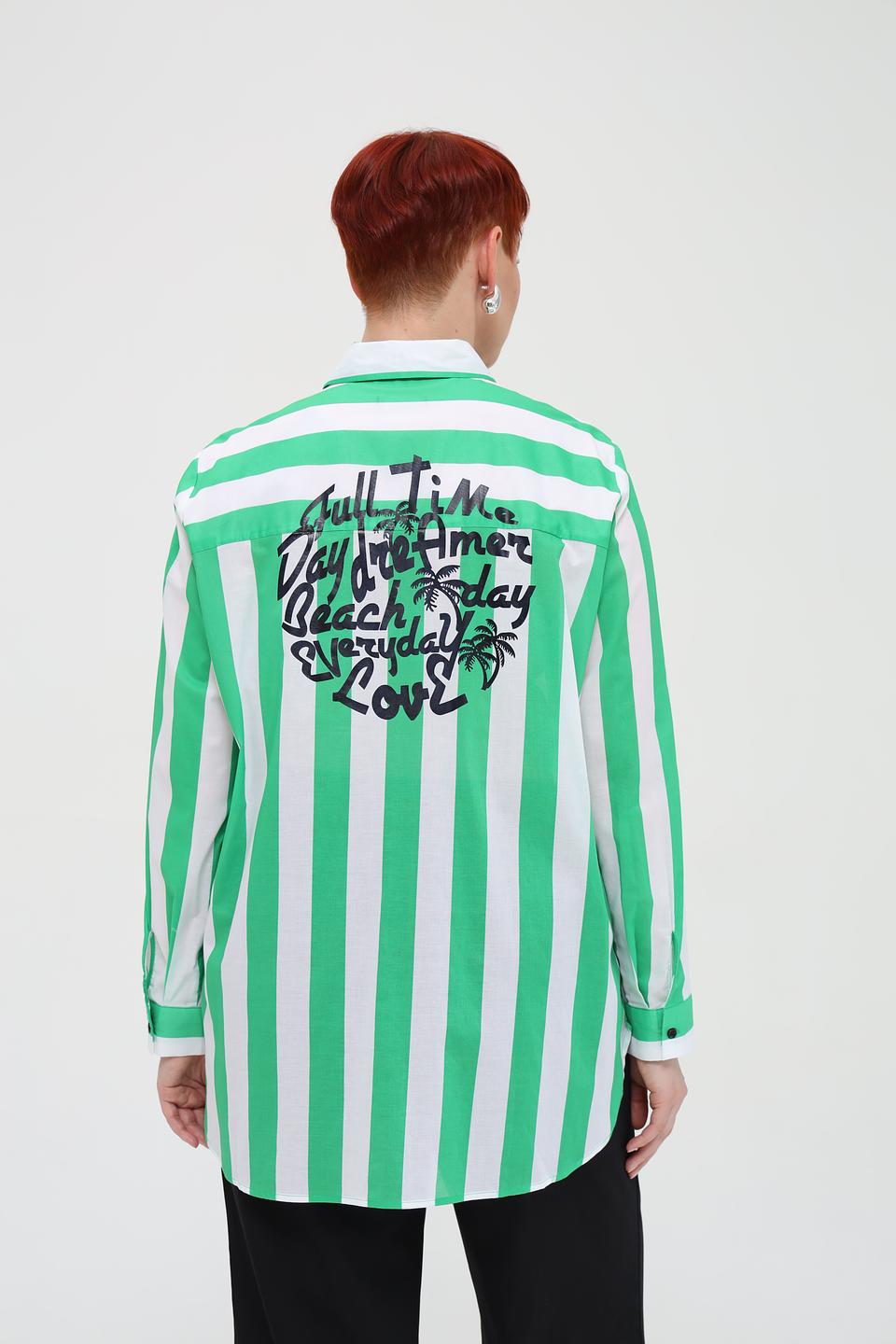 Рубашка Frapp в полоску