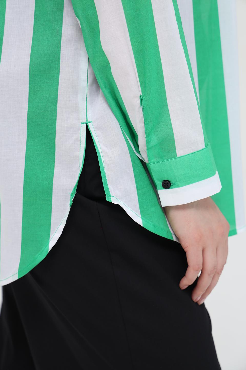 Рубашка Frapp в полоску