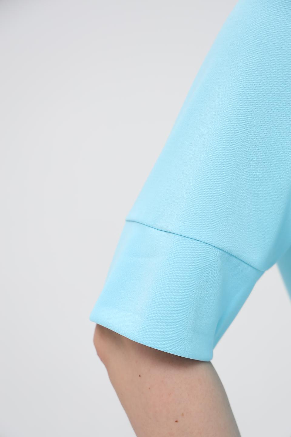 Футболка Rabe collection голубая с рукавом 3/4