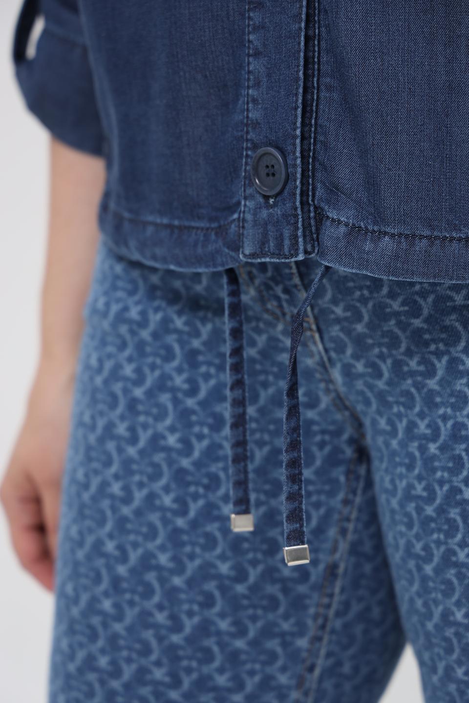 Рубашка Rabe collection джинсовая