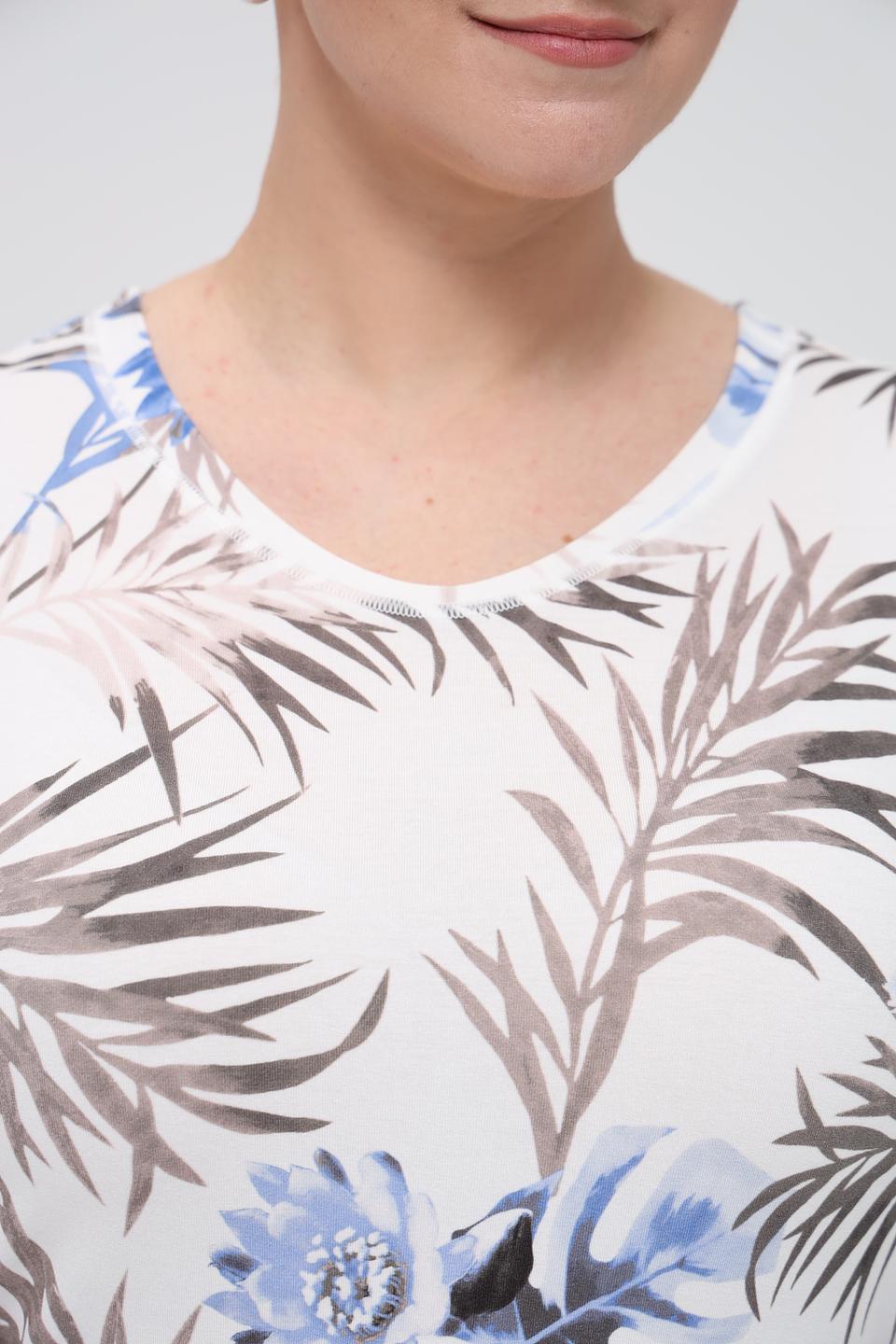 Футболка Frank Walder с цветочным принтом