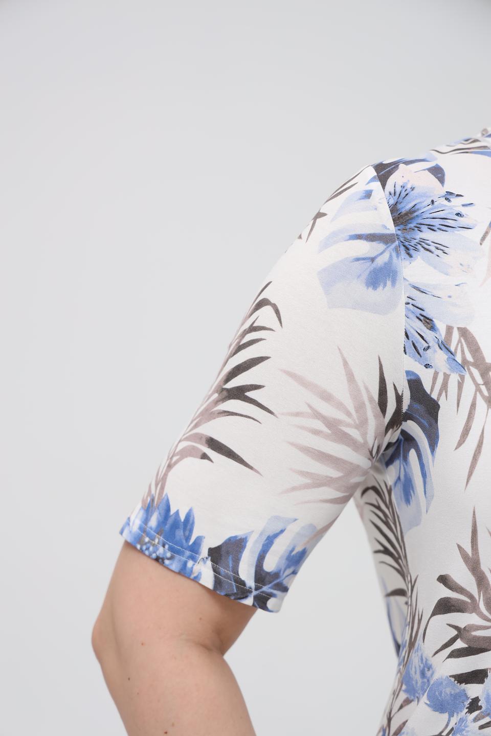 Футболка Frank Walder с цветочным принтом