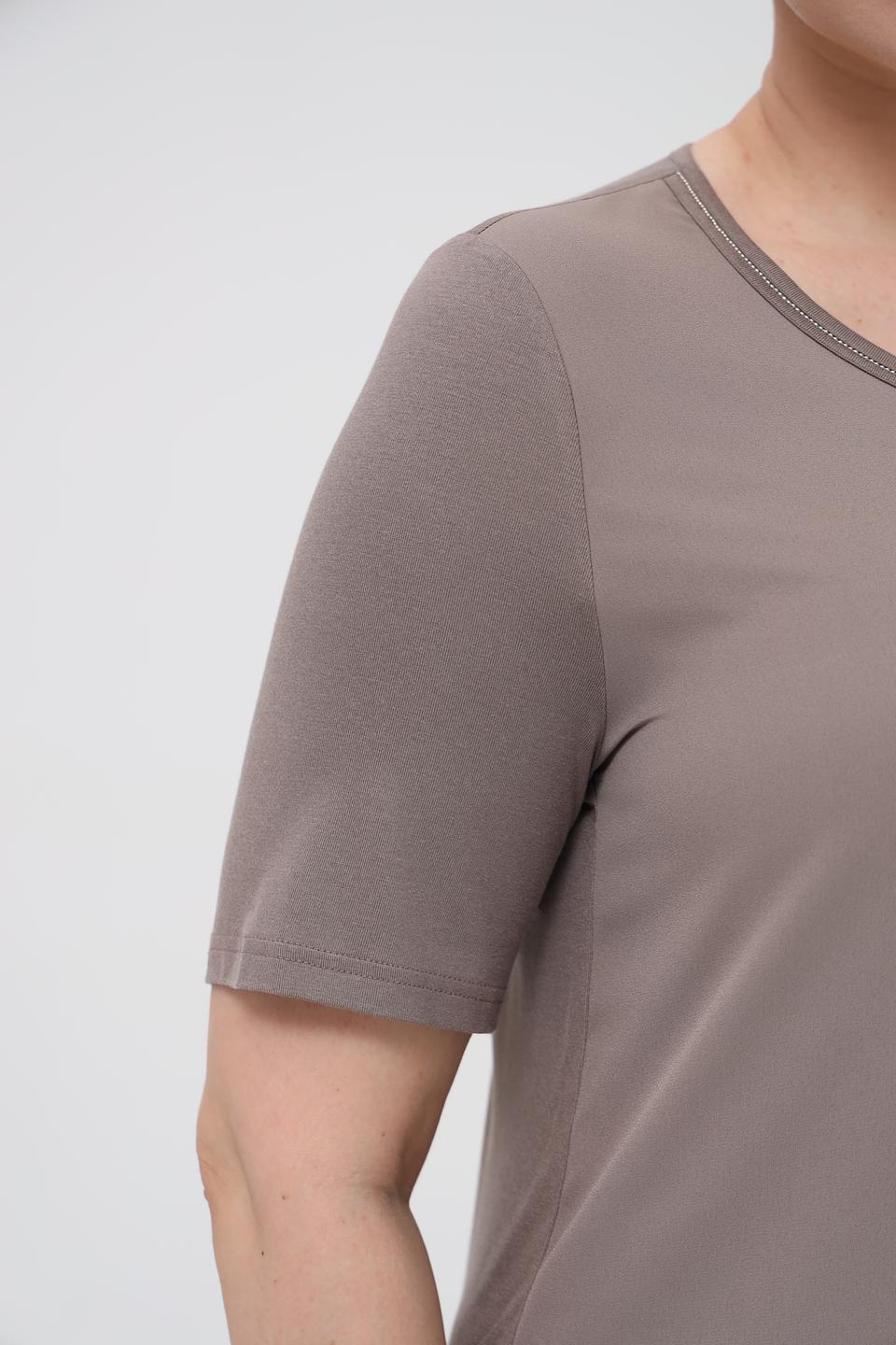 Футболка Frank Walder женская серая