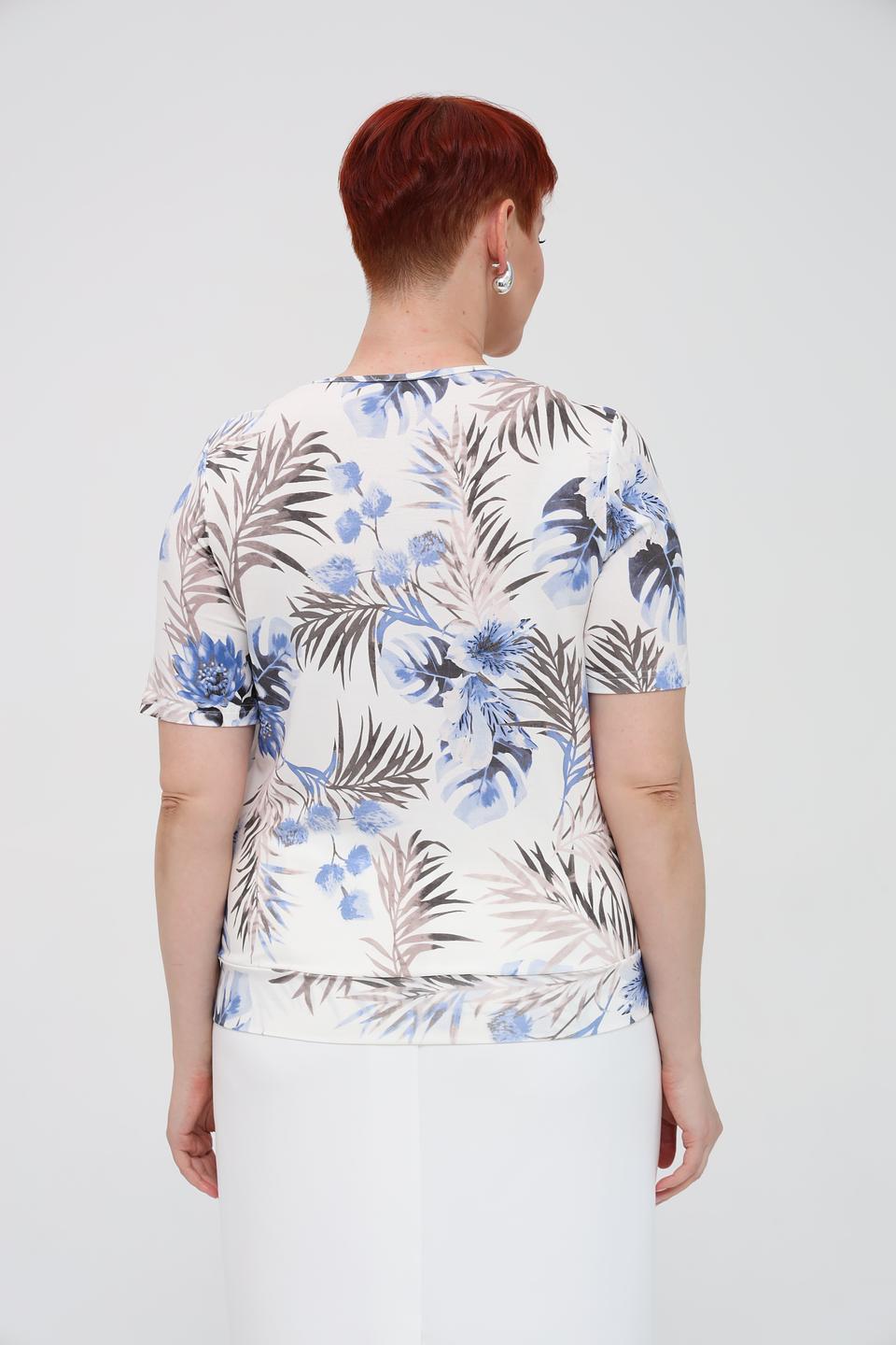 Блуза Frank Walder с цветочным принтом