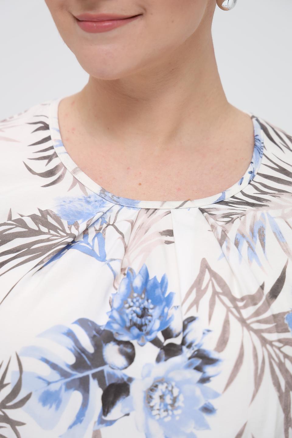 Блуза Frank Walder с цветочным принтом