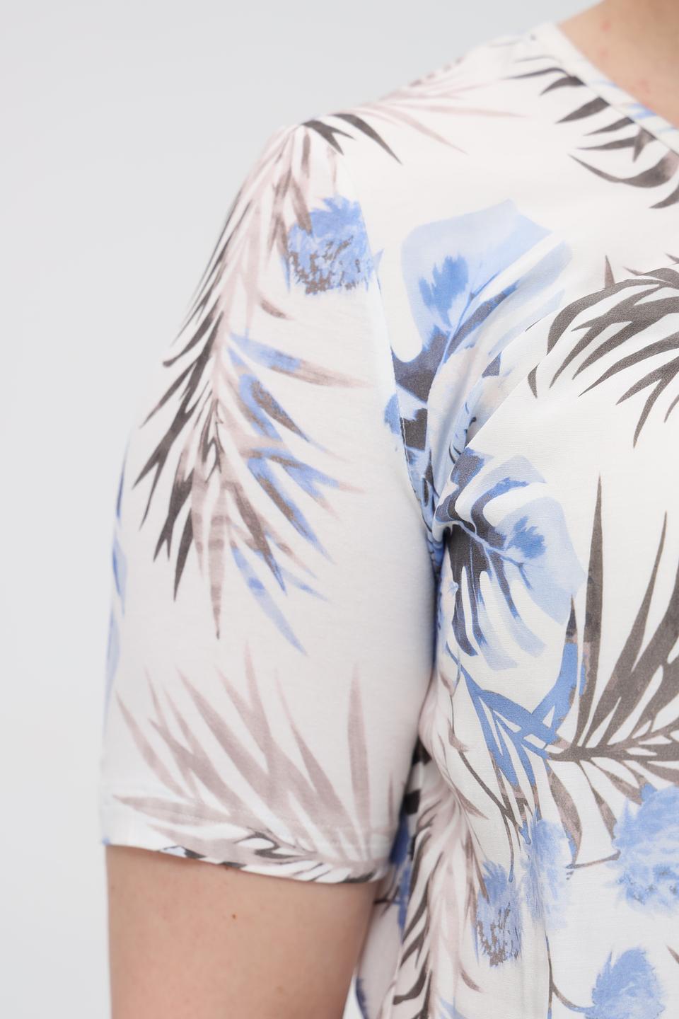 Блуза Frank Walder с цветочным принтом