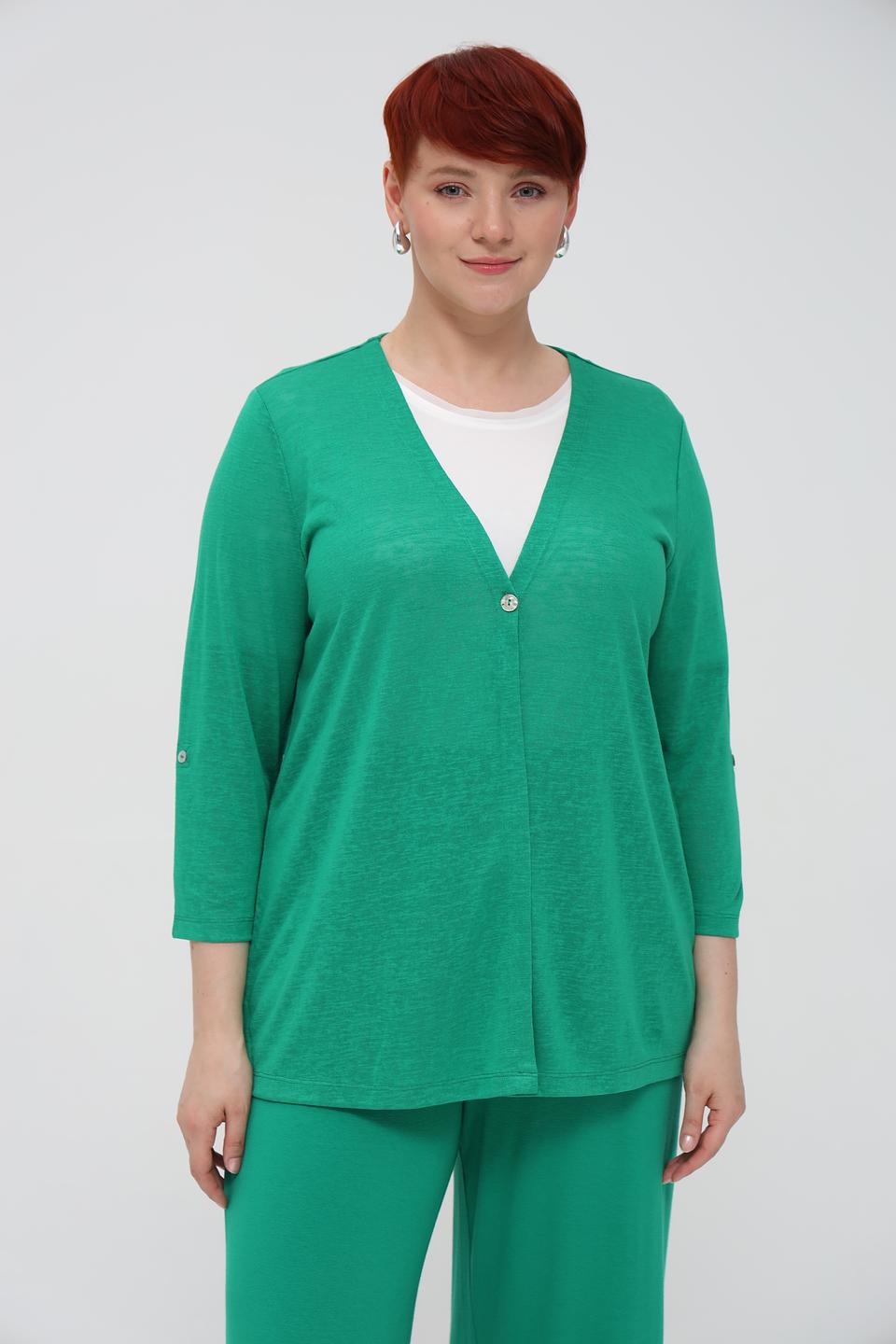 Жакет Via Appia DUE зелёный