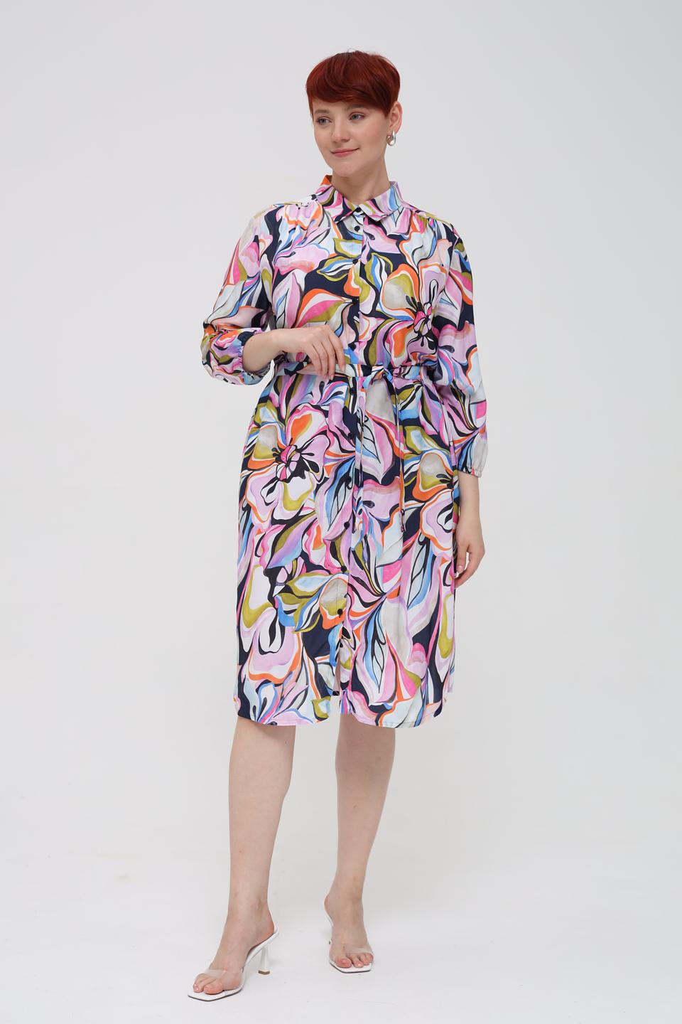 Платье Rabe collection с цветочным принтом