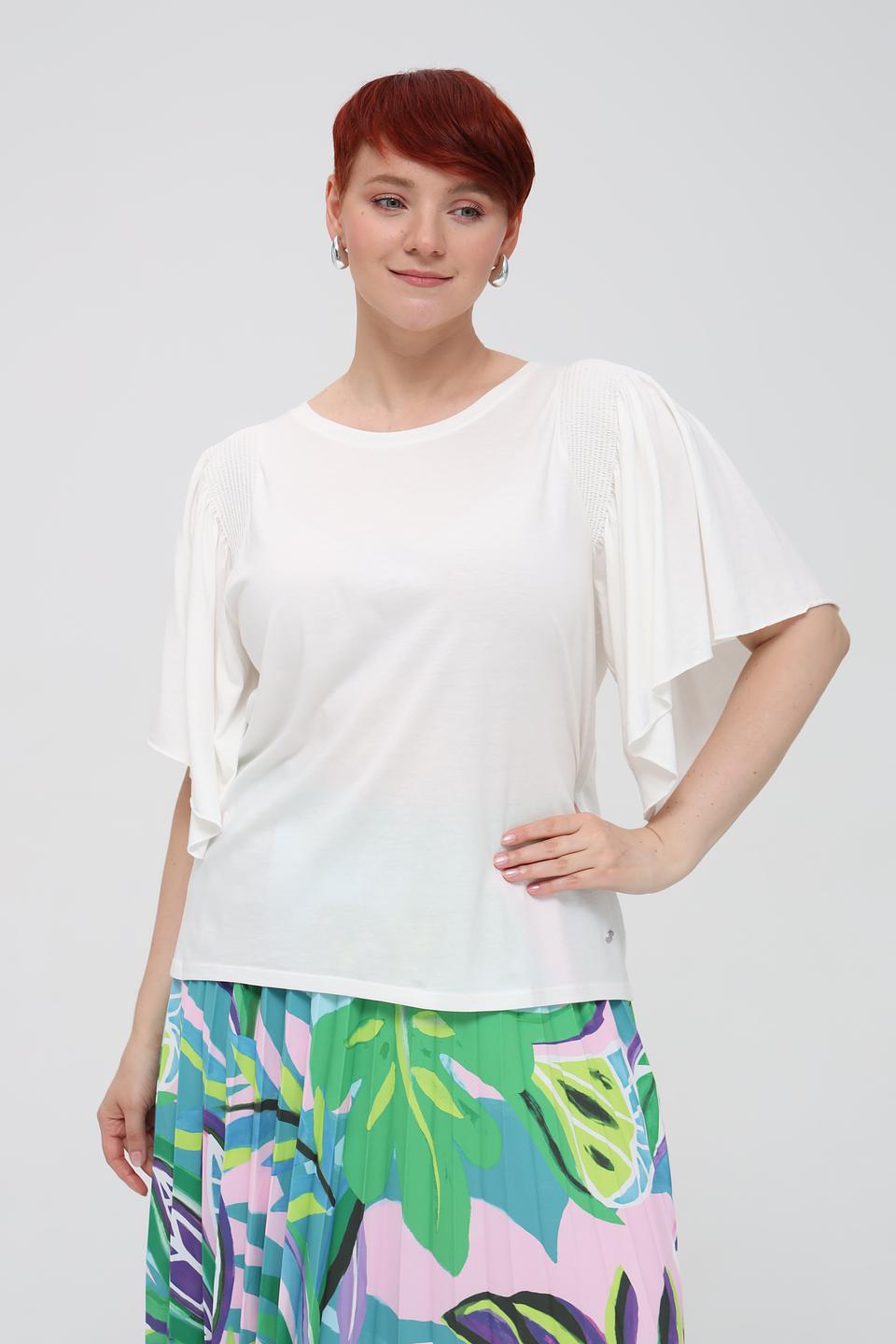 Блуза Monari с рукавами-воланами