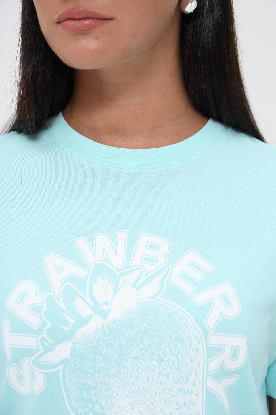 Футболка Gerry Weber Strawberry Lounge мятная