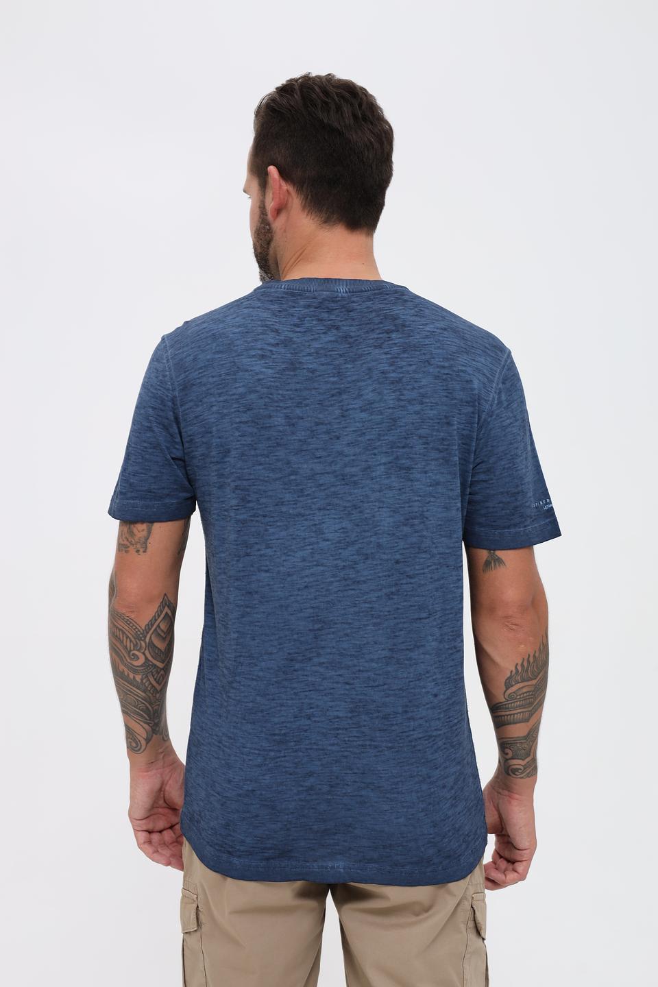 Футболка Lerros с принтом синяя