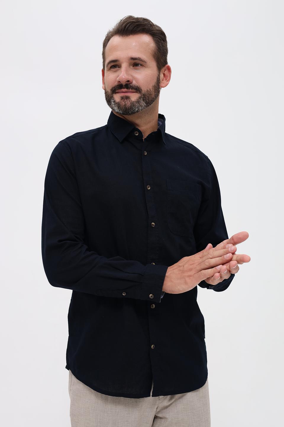 Рубашка дл Tom Tailor чёрная