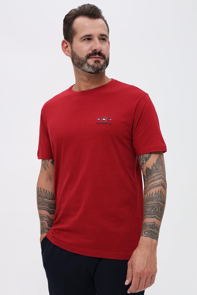 Футболка Granchio с логотипом красный