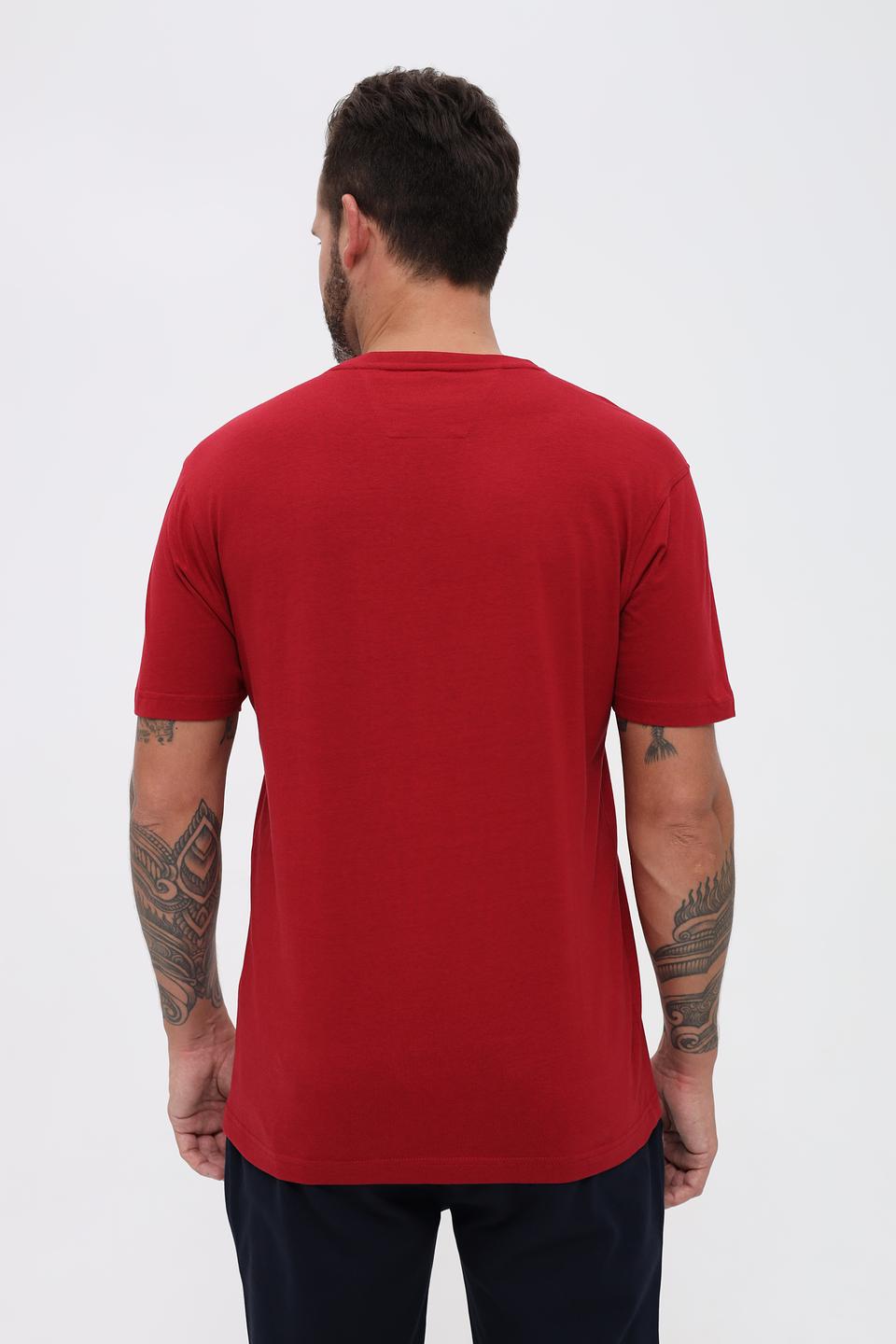 Футболка Granchio с логотипом красный