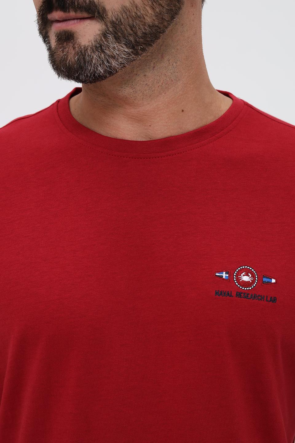 Футболка Granchio с логотипом красный