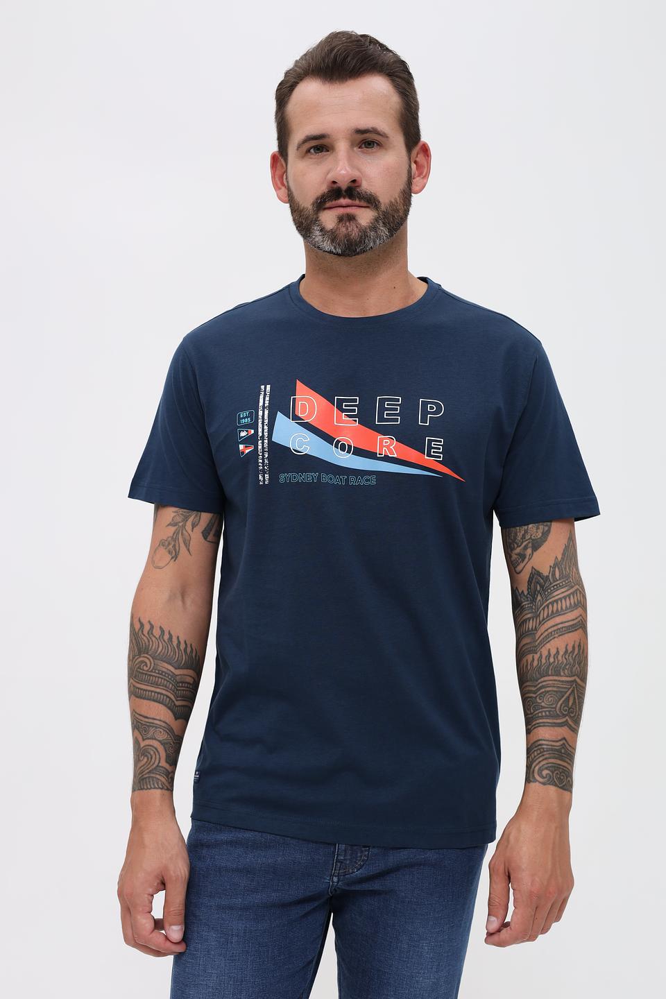 Футболка Granchio с принтом Deep Core