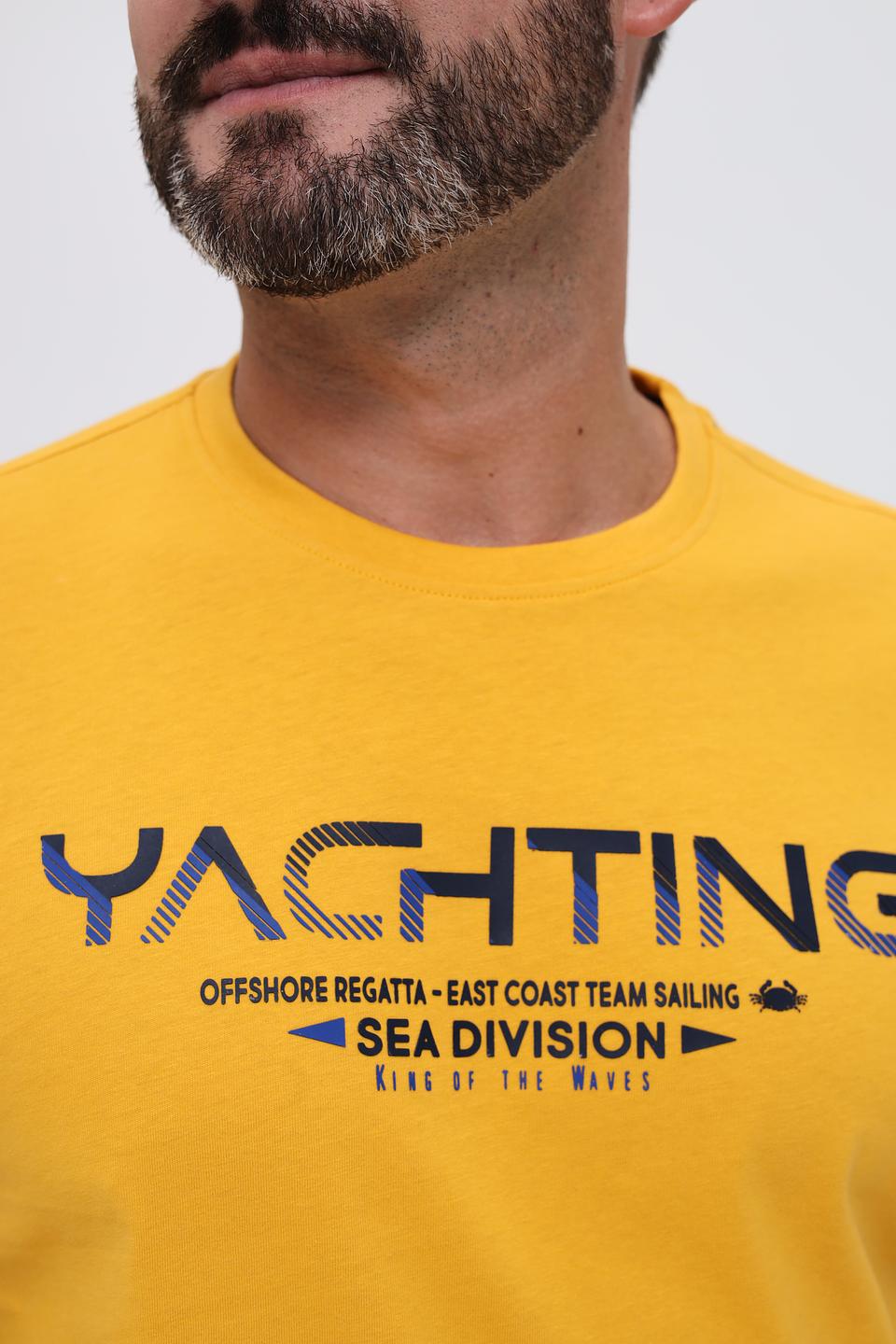 Футболка Granchio Yachting жёлтая