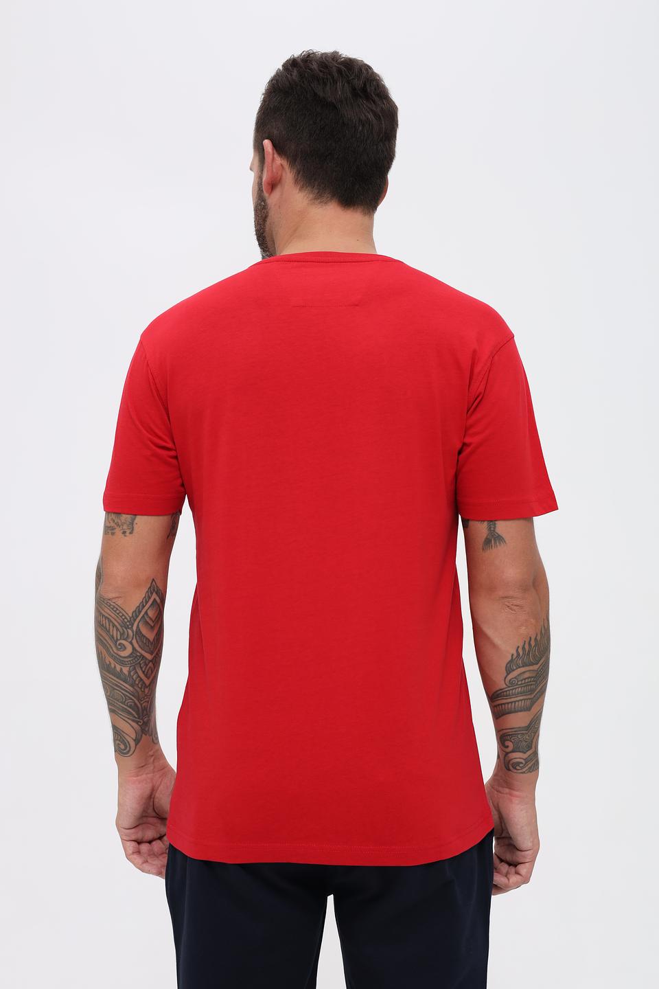 Футболка Granchio красная с логотипом