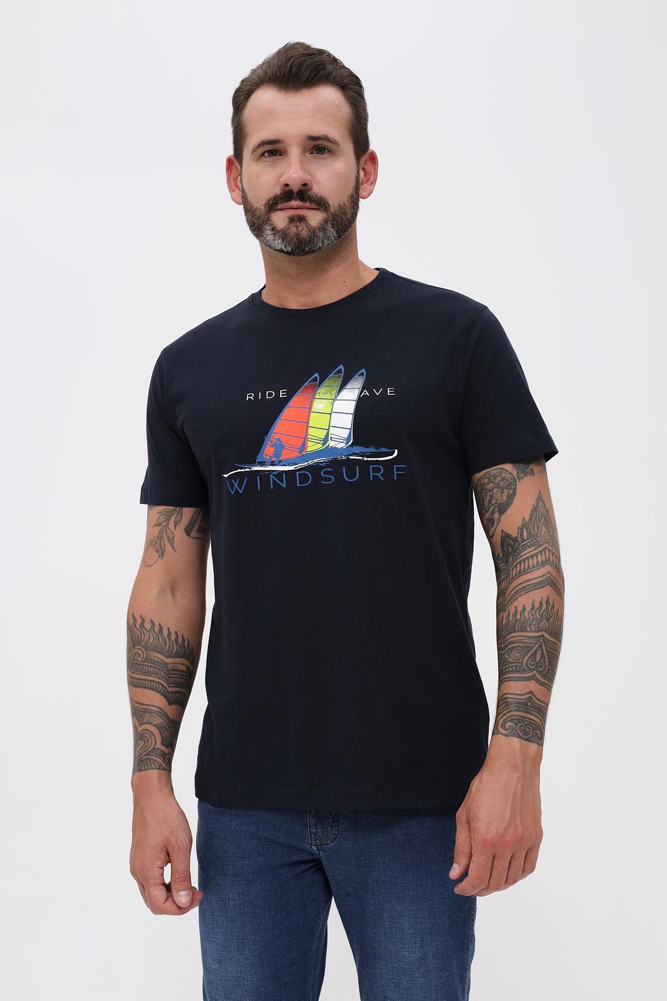 Футболка Granchio Windsurf чёрный