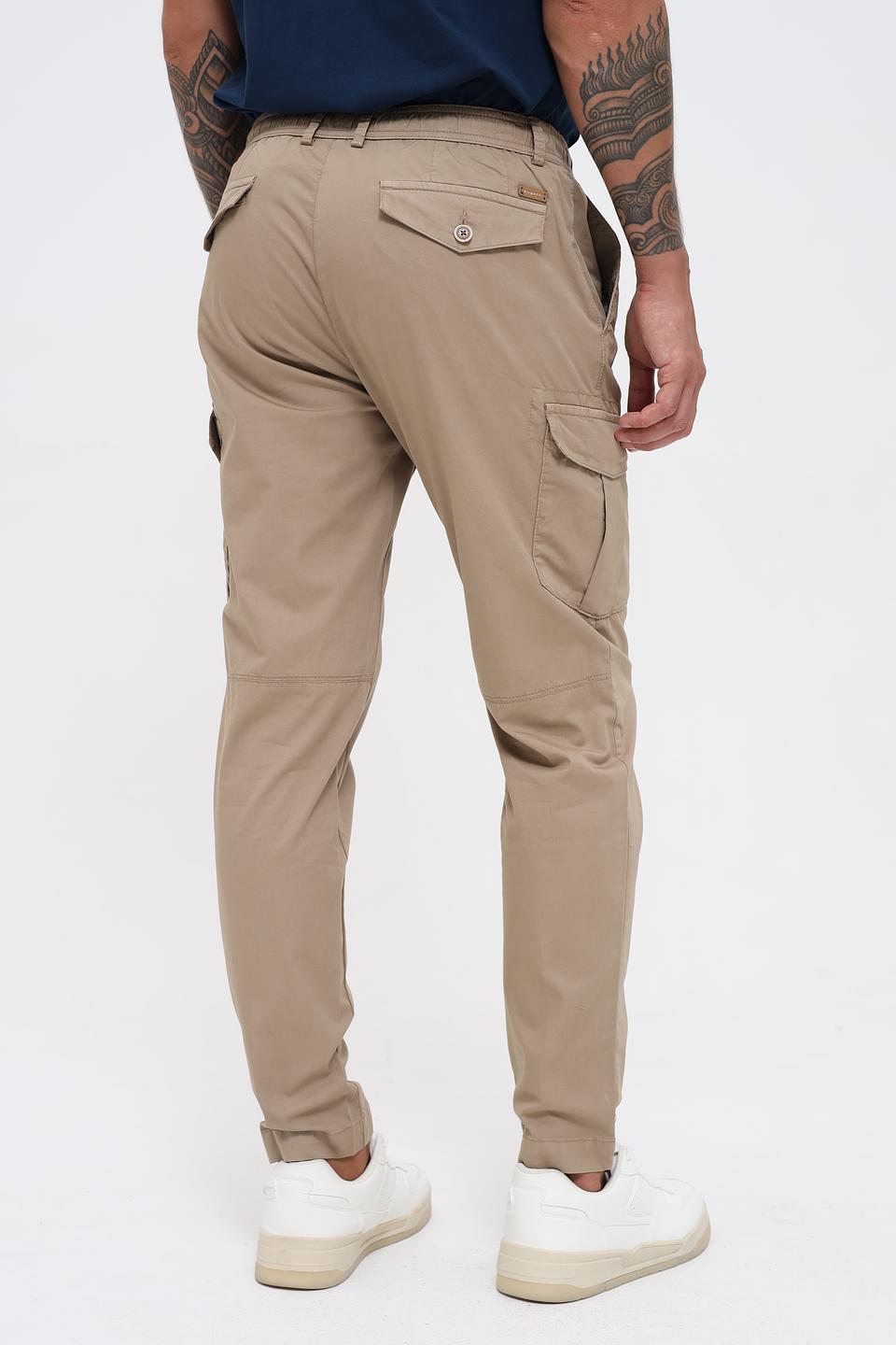 Брюки карго Bugatti бежевые