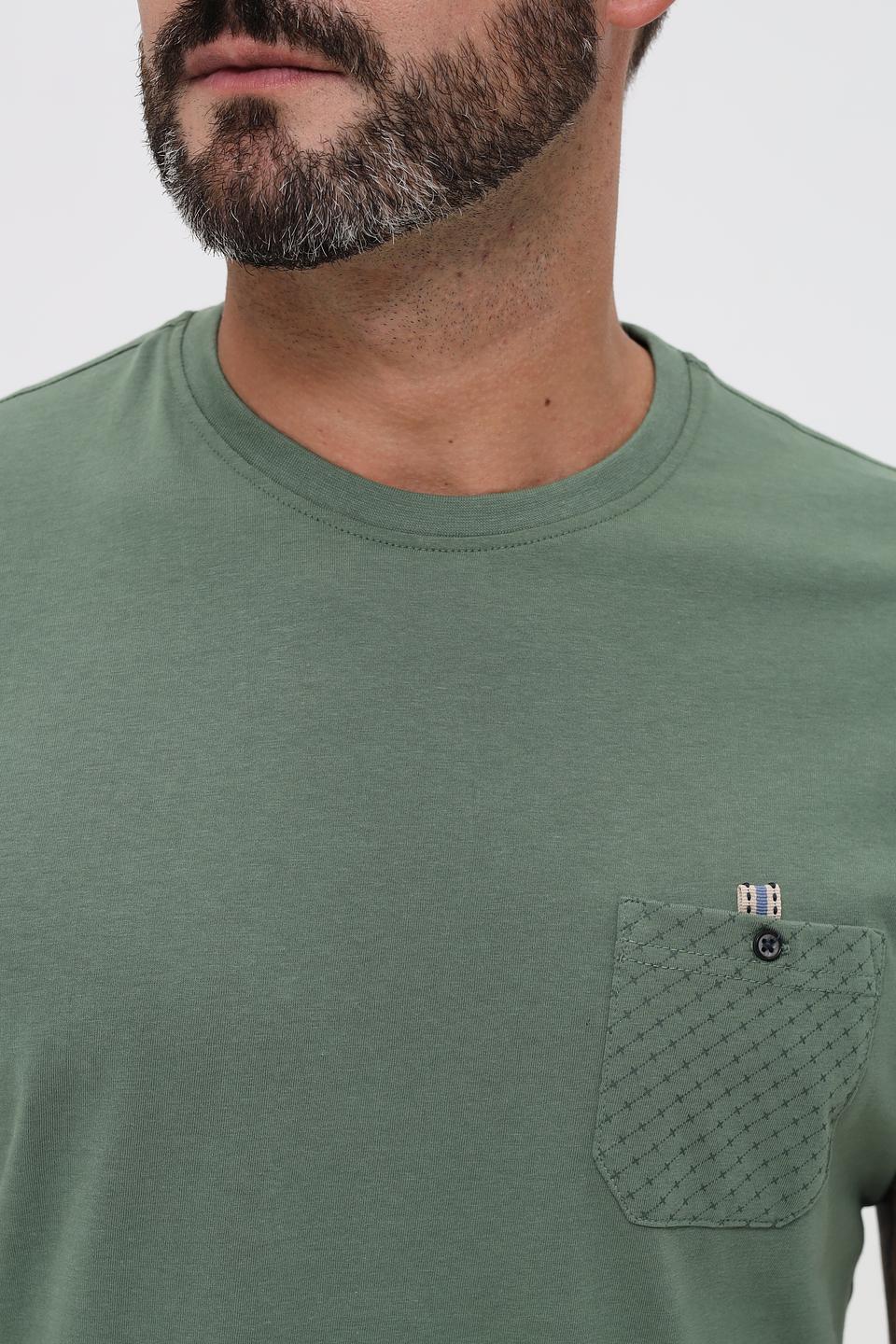 Футболка Sea Barrier хаки с карманом