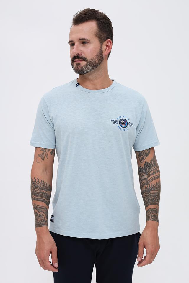 Футболка Sea Barrier голубая