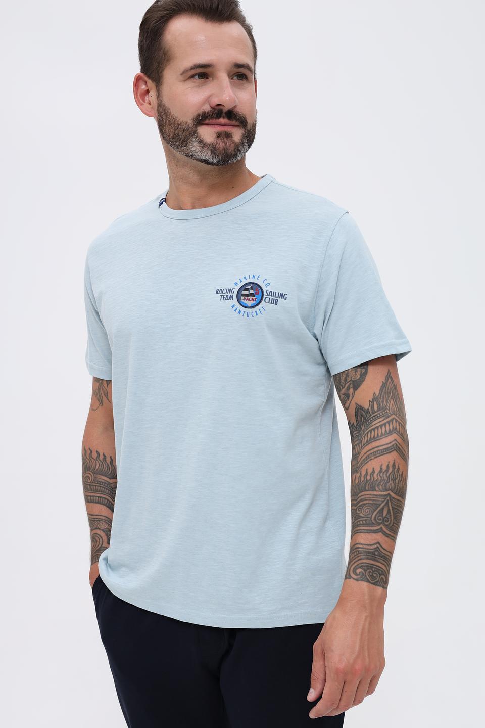 Футболка Sea Barrier голубая