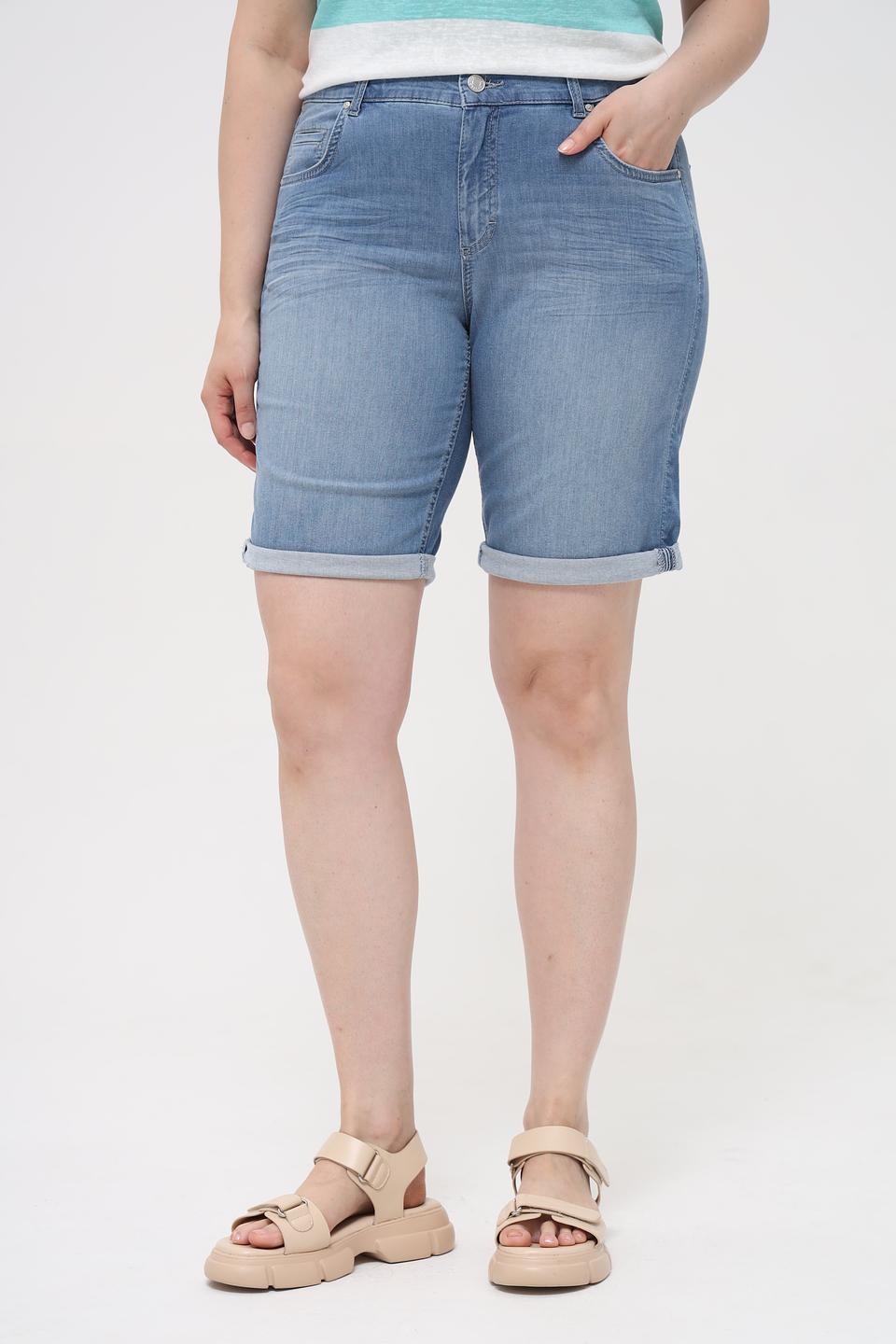 Шорты Angels деним светло-голубой