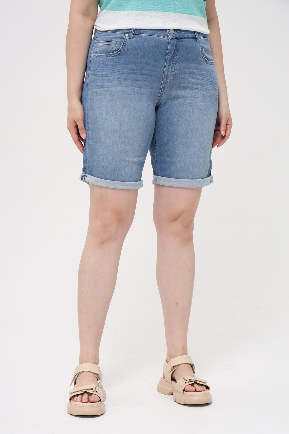 Шорты Angels деним светло-голубой